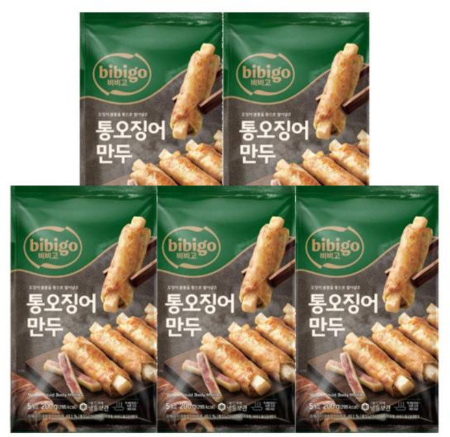 CJ 비비고 통오징어만두 200g 10개