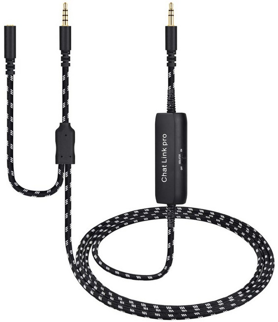엘가토 HD60 X HD60S 플러스 캡처 카드용 HD60S 채팅 링크 프로 케이블 닌텐도 스위치용 파티 채팅 어댑터 PS5 PS4 Xbox One 인라인 아이솔레이터 포함, Black with Isolator, 01 2.5m