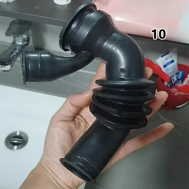 Hisense Rongsheng 드럼 세탁기 연결 튜브에 한 1pcs 고무 벨로우즈, 11 10