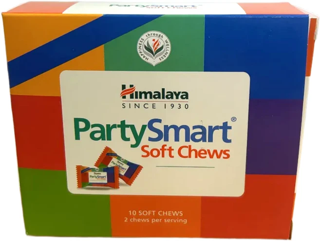 히말라야 숙취해소 파티스마트 소프트 츄 10개입, 30.5g, 6개 - 쿠팡