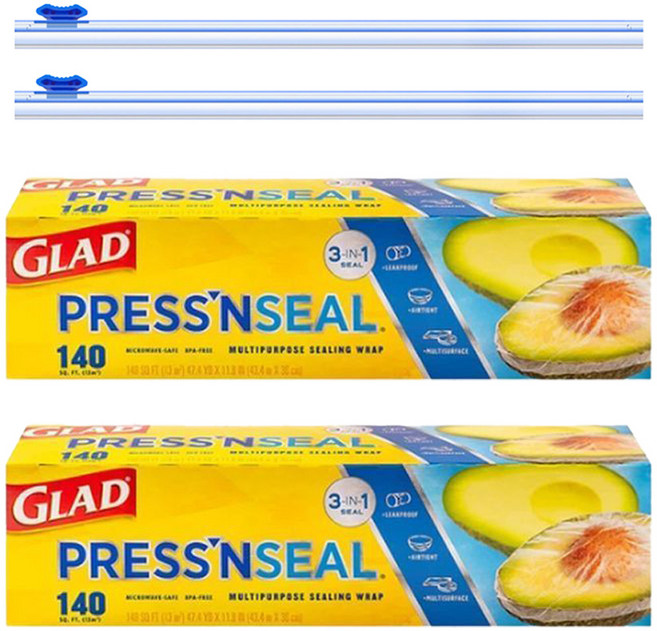 글래드 매직랩+매직랩 커터, 2개, 43m