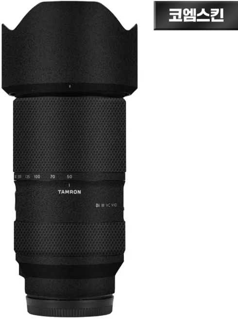 [코엠스킨] 탐론 50-300 F4.5-6.3 렌즈 보호 필름 소니 마운트, 1개, 리치그레인
