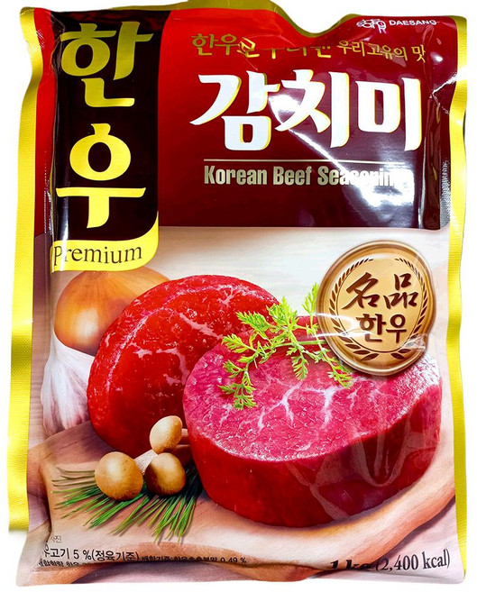 대상 한우 감치미 1kg 장아찌, 1개