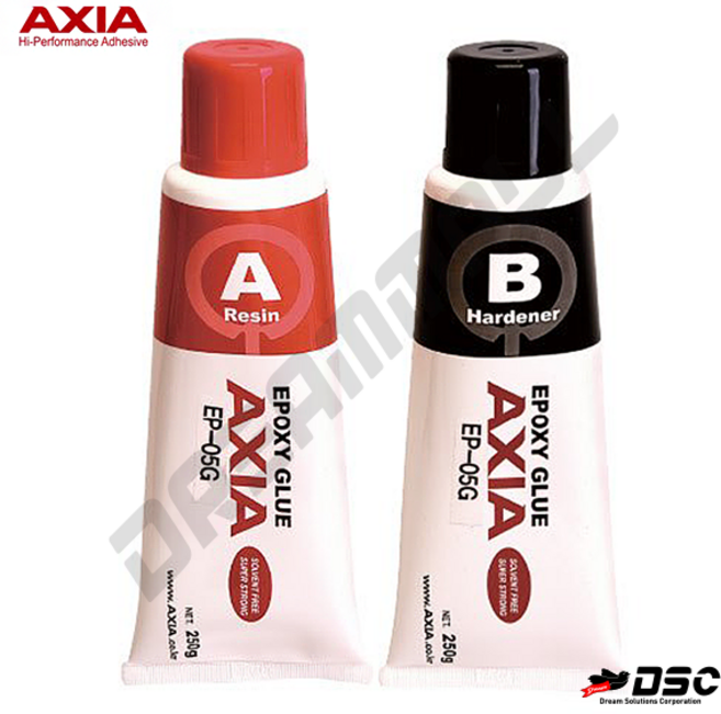 AXIA 엑시아 에폭시 접착제 세트 EP-05G (250g+250g) 5분경화 고강도, 1개