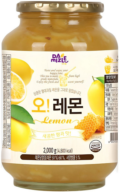다미즐 오 레몬차, 2kg, 1개입, 1개