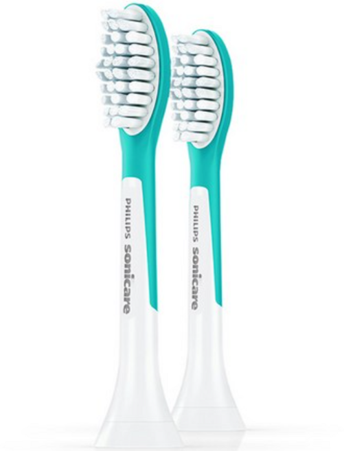 필립스 소닉케어 키즈 칫솔모 7세 이상용 2p, 1세트, HX6042/63