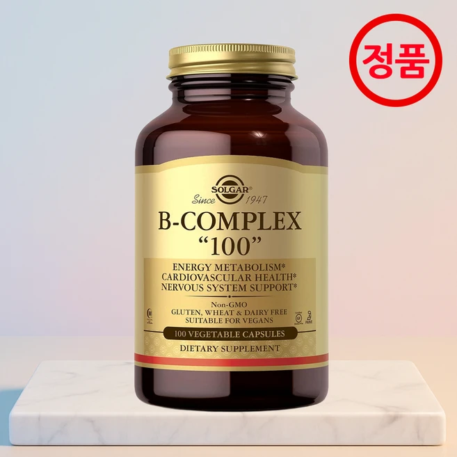 솔가 B 콤플렉스 100 비타민 복합체 100캡슐, 1개, 100정 - 쿠팡