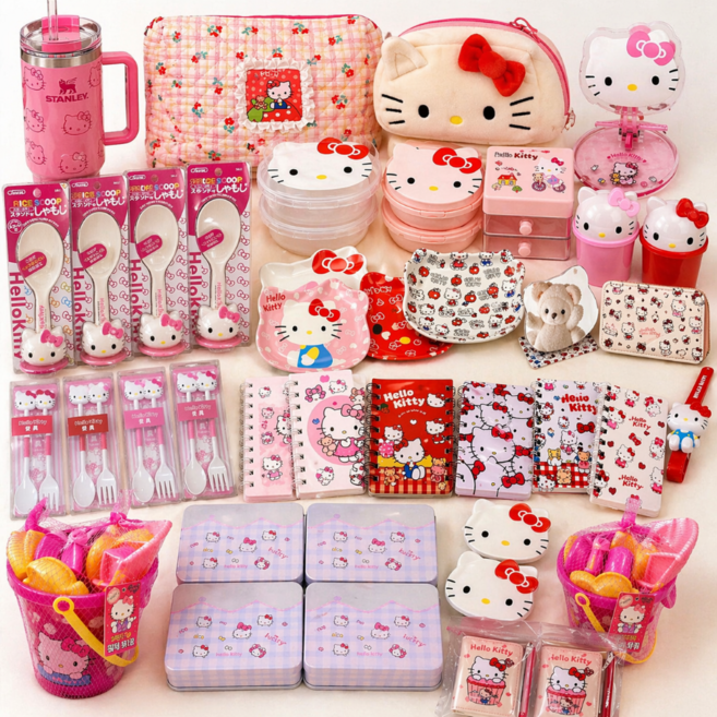 대박한가득 키티만 랜덤박스 한가득 럭키박스 키티덕후 이색 선물 단체 생일 졸업 축하 구디백