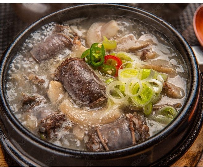 [맛찬]진한 육수 맛집레시피 순대국(냉동), 5개, 600g