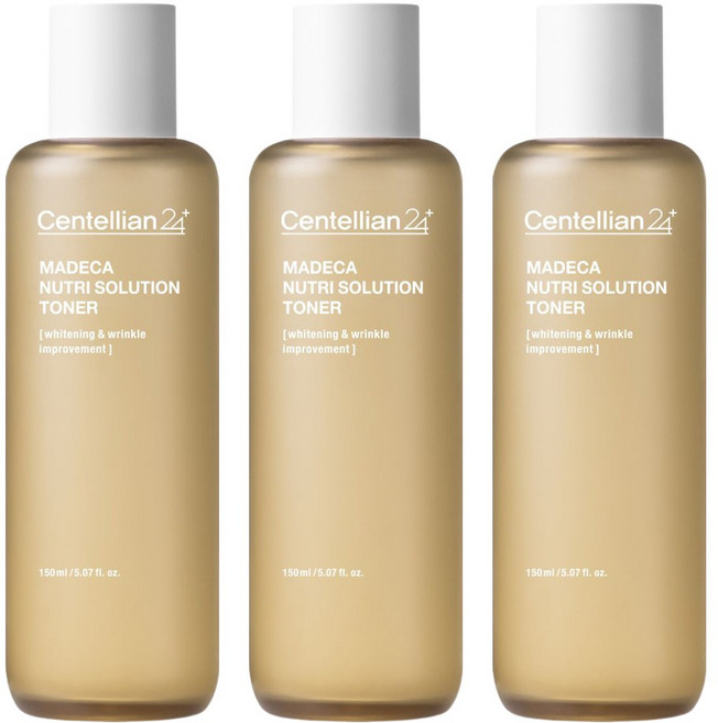 센텔리안24 마데카 뉴트리 솔루션 토너, 3개, 150ml