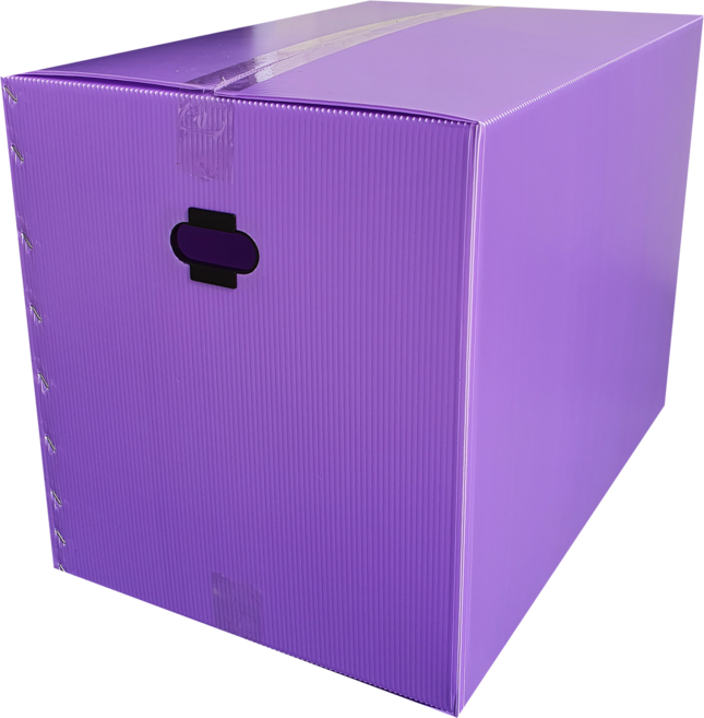 가나PB유통 이사박스 3.5T 단프라박스 5개 (1호 2호 손잡이 없음), 퍼플 5호 밸크로