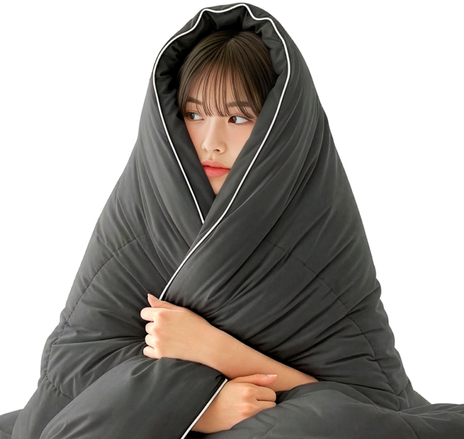 아누베오 하루의온도 60수 고밀도 순면 차렵이불