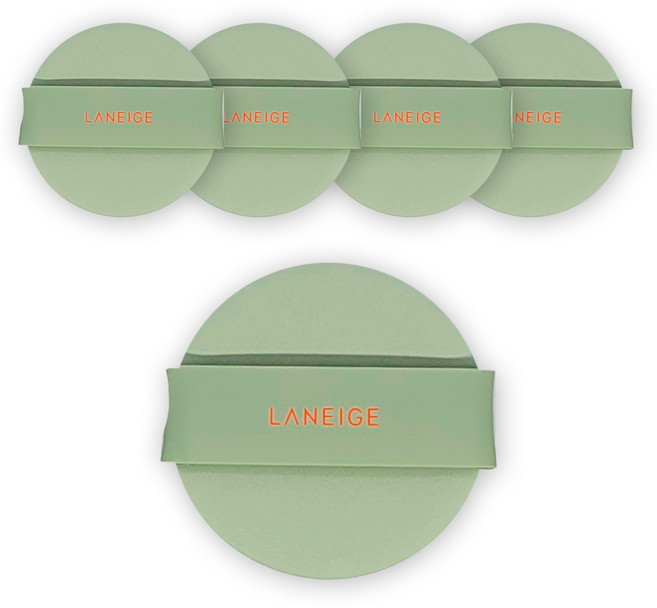 라네즈 네오 쿠션 매트 퍼프, 5개