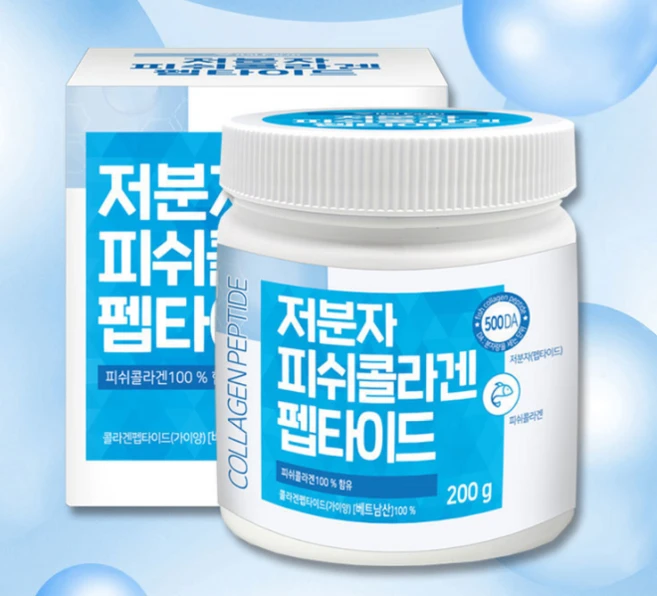 저분자 피쉬콜라겐 펩타이드 200g, 1개 - 쿠팡