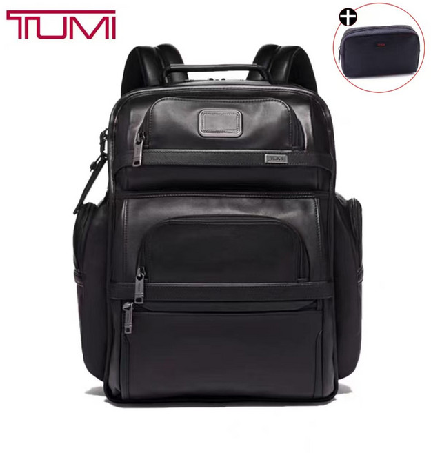 투미 알파3 브리프 가방 남성 가죽 여행용 노트북 백팩 2603578