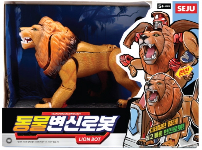 동물 변신 로봇 사자, 1개