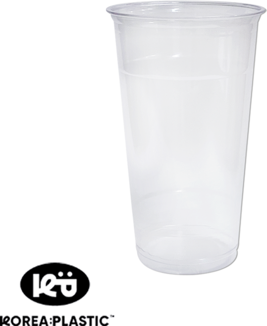 KP 107파이 32온스 아이스컵 국산형 투명 PET 1박스 500개, 1개, 950ml