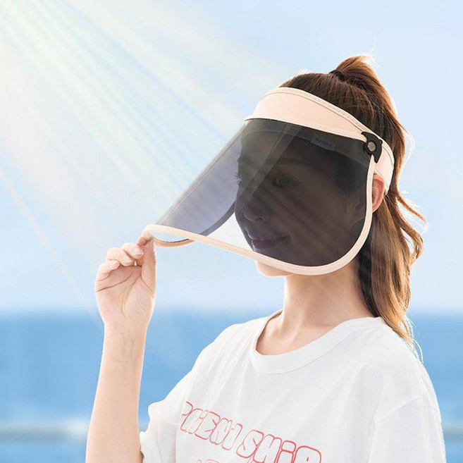 엠스퀘어 UV 자외선 99.9% 차단 와이드 폴딩 롤 썬캡