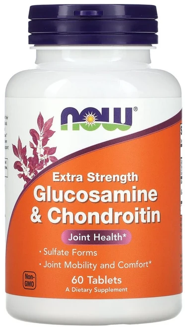 나우푸드 엑스트라 스트렝스 글루코사민 및 콘드로이틴 60정, 1개 - 쿠팡