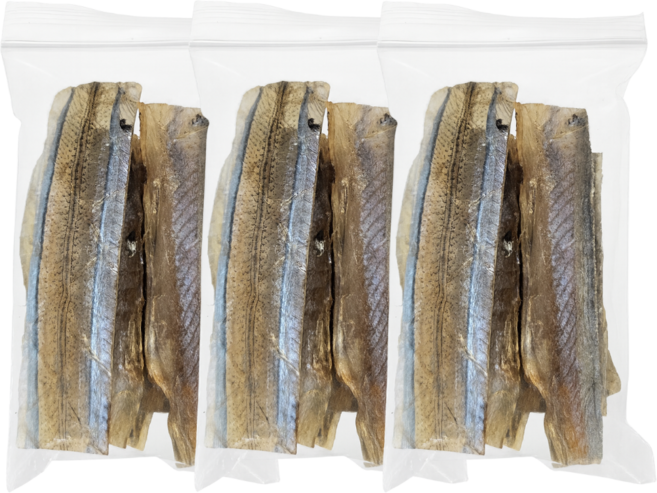 프리미엄 수제 학꽁치포 3팩 세트 쭈갑문 두족류 삼봉에기 생미끼, 3개, 10개입