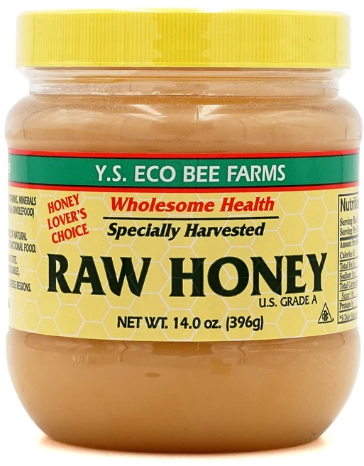 Y.S. Eco Bee Farms 로우 허니 꿀 396 g(14.0 oz), 396g, 1개 - 쿠팡