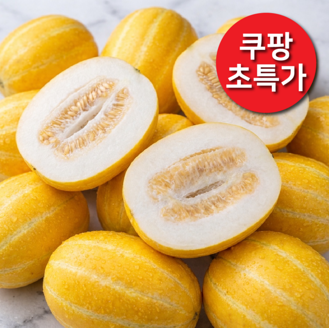 [농장직송] 성주 참외 고당도 프리미엄 랜덤과, 1박스, 참외 랜덤과 10kg (16-18입내외)