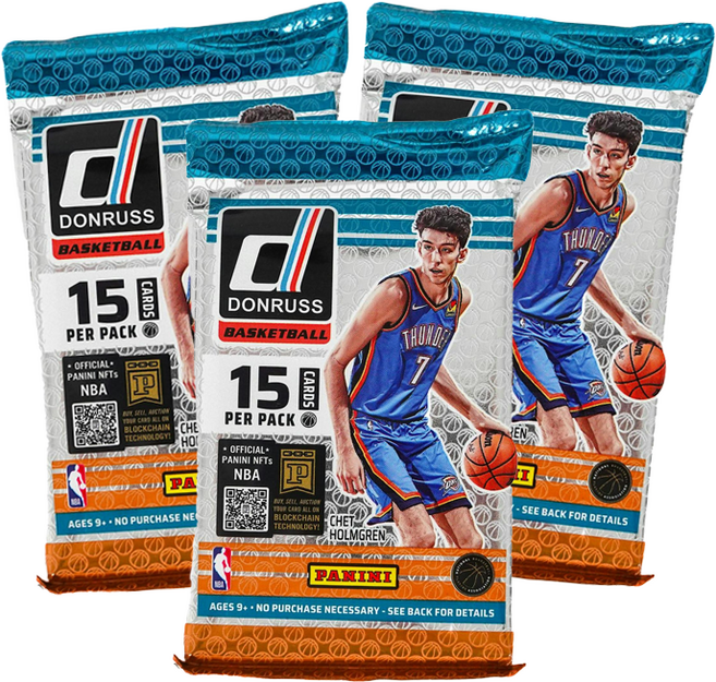 2022/23Donruss 파니니 돈러스 농구 블래스터팩 돈치치 커리 르브론, 3팩(45장)