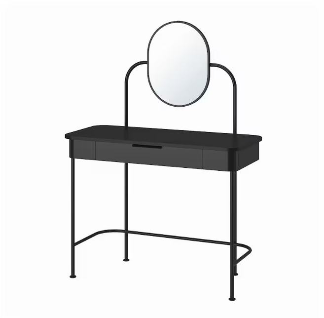 5위 - 이케아 GRAFJALLET 그로피엘레트 화장대 100x42cm, 앤트러싸이트  605.702.24