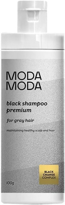 MODAMODA BLACK SHAMPOO PREMIUM(100g) 백발용 블랙 샴푸 프리미엄 모다모다 블랙 샴푸