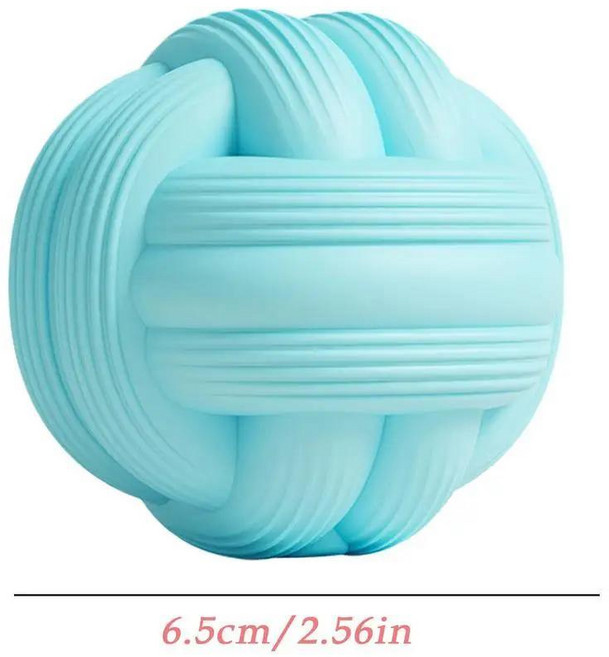 마사지 볼 휴대용 리바운드 도구 발마사지 풑 성인 운동 회복 체육관 실내 실외 피트니스용, 1개, 색상: 3. Pink