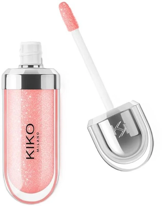 KIKO MILANO 키코 3D 하이드라 립글로스 #01 Clear 145193, 04 Pearly Peach Rose - 쿠팡