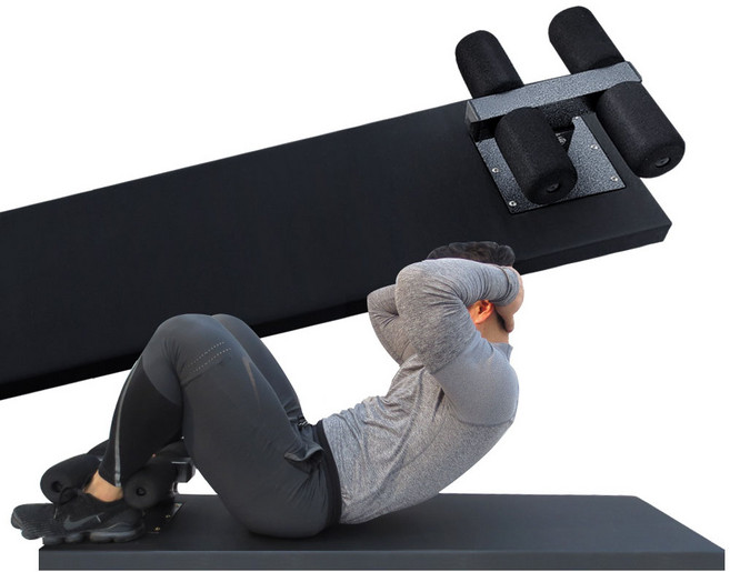 헬스타운 HT5500 윗몸일으키기 싯업보드 복근운동기구 스트레칭 뱃살 실내 경찰시험 군부대 관공소 학교