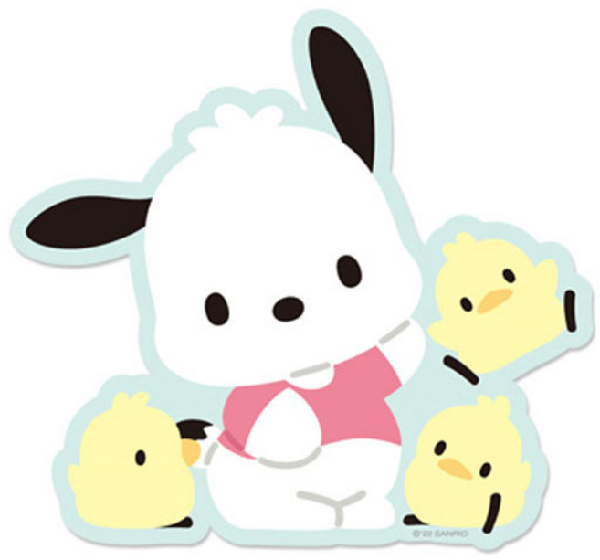 산리오 캐릭터 투게더 마우스 패드, 1개, 포차코