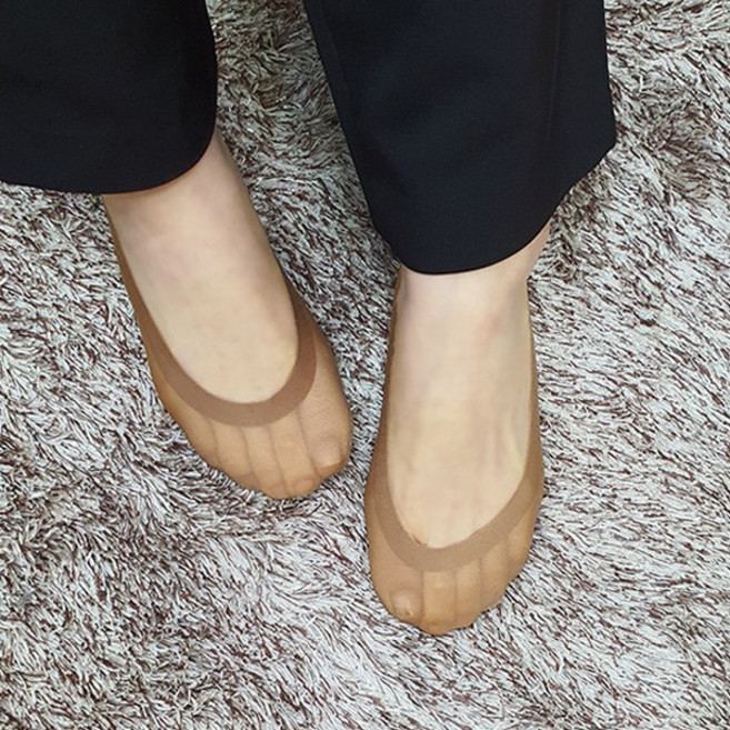 양말나라 [5족세트] 알뜰기획 코지 구두 쿨 덧신 5켤레 실리콘 여성덧신 boatsocks ped socks sox footcover