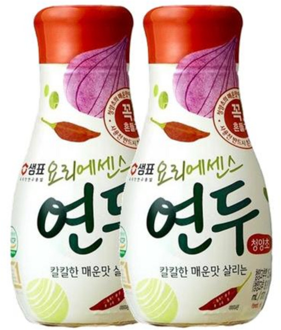 샘표 요리에센스 연두 청양초 275ml 2개, 9세트