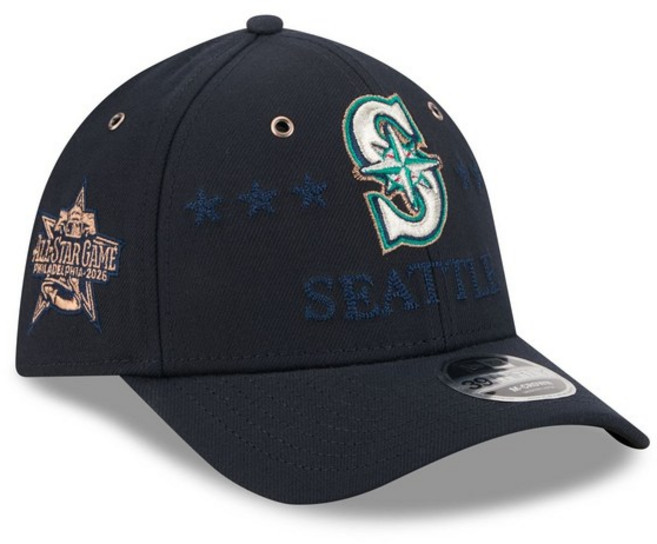 뉴에라 시애틀 매리너스 MLB 2026 올스타게임 39Thirty 3930 M크라운 Stretch Fit 모자