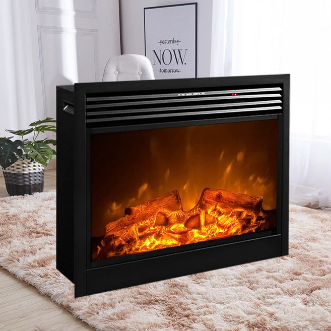 한스전자 벽난로 트라베 유럽풍 매립형 난로 불멍 히터 난방기 아파트 거실 인테리어, 트라베 단색