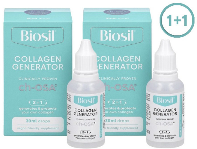 1+1 바이오실 콜라겐 제너레이터 BioSil ch-OSA 액상 리퀴드 30ml 2개 콜라겐제너레이터, 1개, 60ml