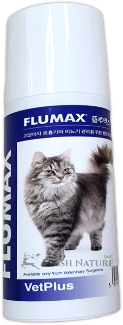 벳플러스 플루맥스 플루멕스 고양이 캣 호흡기 기관지 협착증 기침 보충제 영양제 150ml, 1개, 종합영양제, 30회분 - 쿠팡