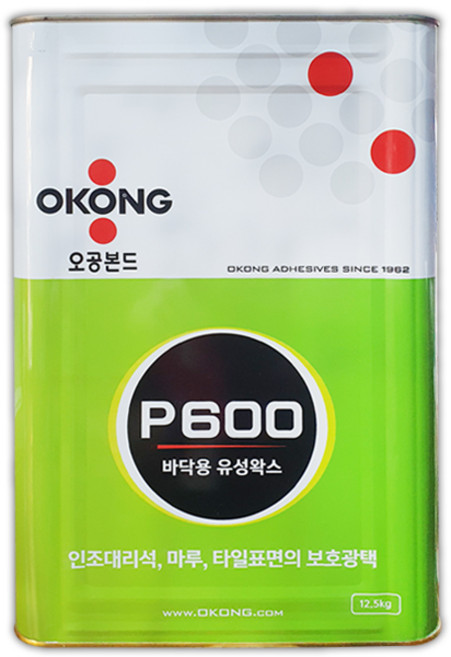 오공 FRP 왁스 P600 12.5KG 바닥광택제, 1개
