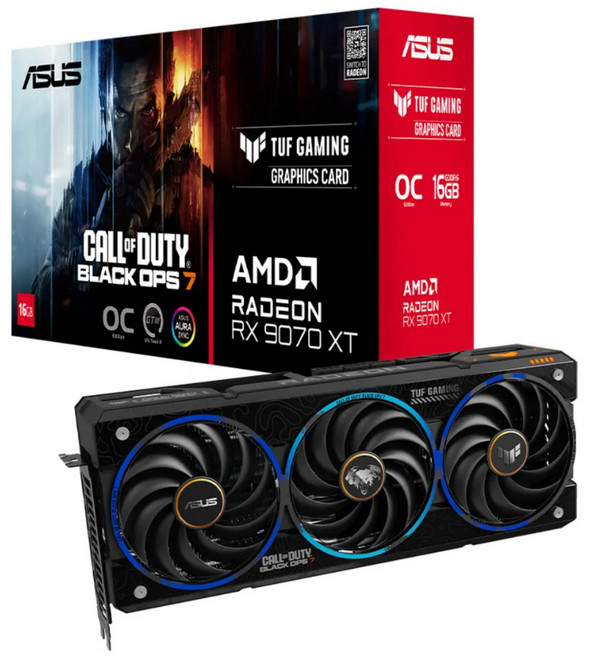 ASUS TUF RX9070XT O16G CALL of DUTY Edition 대원씨티에스, 9070XT-CODBO7