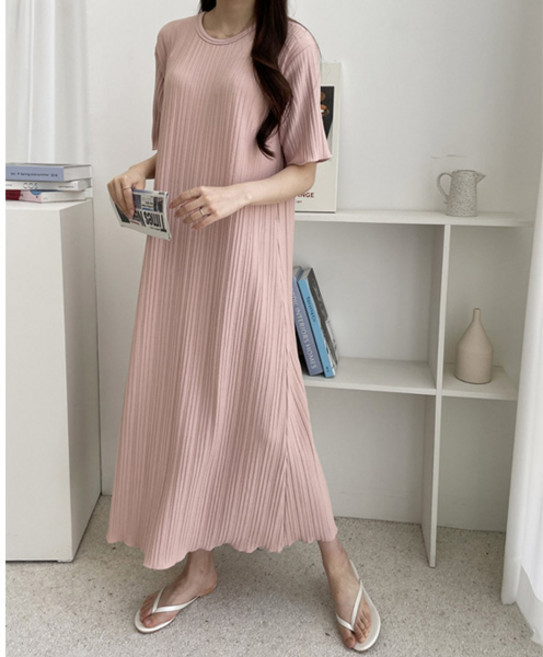 마이쏭 에이주름롱원피스 체형커버 루즈핏 임부복