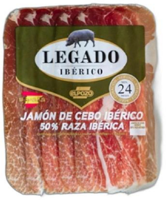 이베리코 하몽슬라이스 데세보 엘포조, 60g, 1개