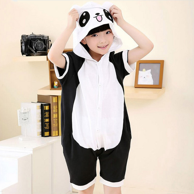 자두나무 어린이 동물잠옷 반팔 여름용 잠옷