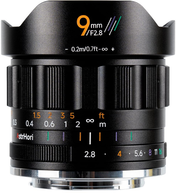 AstrHori 9mm F2.8 APS-C X X () 대응 초광각 마운트 후지 필름 호환 단초점