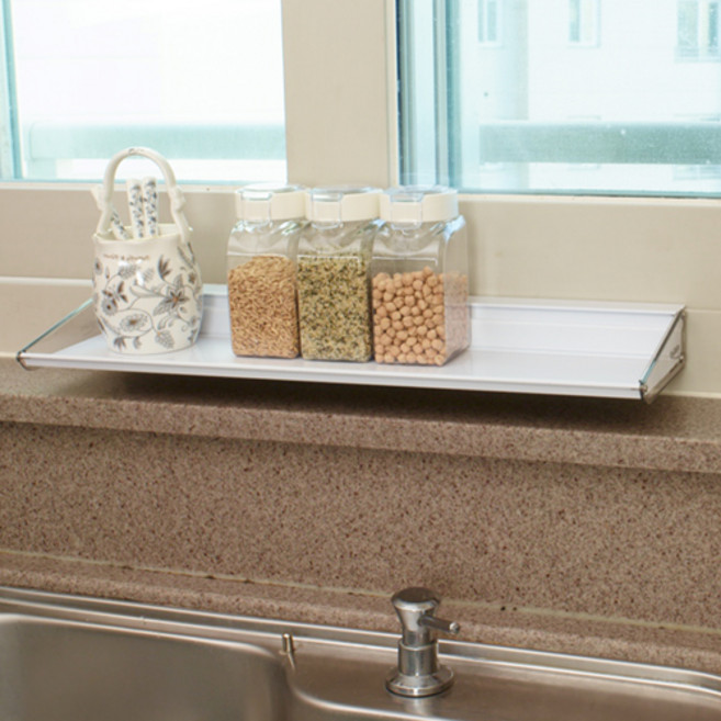 웰렉스 창틀선반 창틀행거 창틀화분받침 창틀수납, CS500(선반 50Cm), 1개