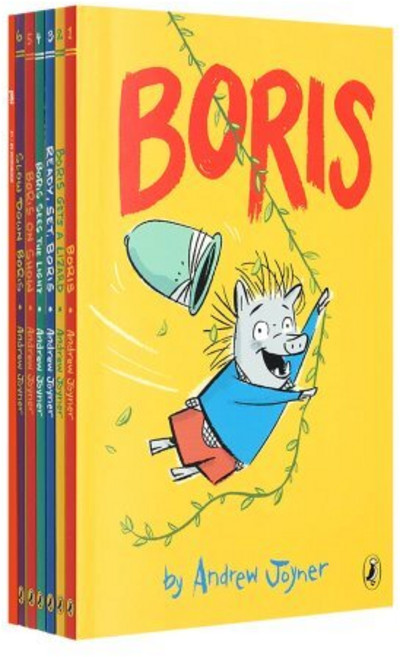 Boris 시리즈 페이퍼백 6종 세트: Wordbook 증정, Puffin Books