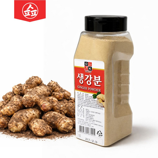 오케이 생강분말 가루, 400g, 1개