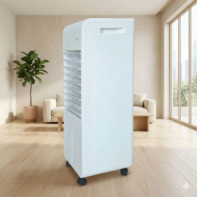 2026년형 급속냉각 냉풍기 가정용 업소용 저소음 이동식 에어컨 에어쿨러 냉방기, HF-W6483R