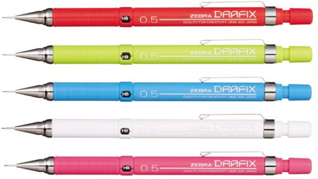 제브라 드라픽스F 샤프 DM5-300-W(0.5mm 백색), 단품